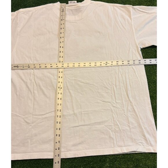 Vintage Notre Dame Fighting Irish shirt mens XL white adidas swimming diving S - Picture 10 of 11